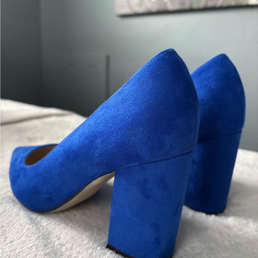 Nine West Royal Blue Heels - Picture 7 of 7